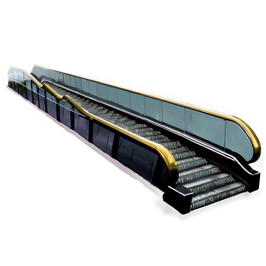 Public Escalator Side Angle Png 96