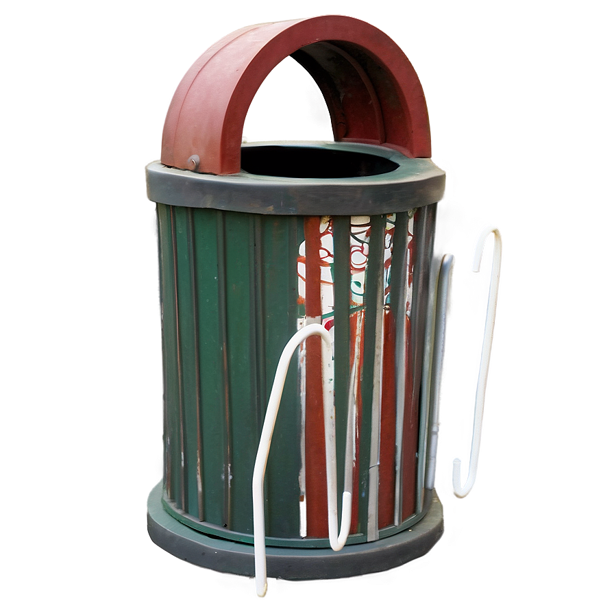 Public Park Trash Bin Png 05042024