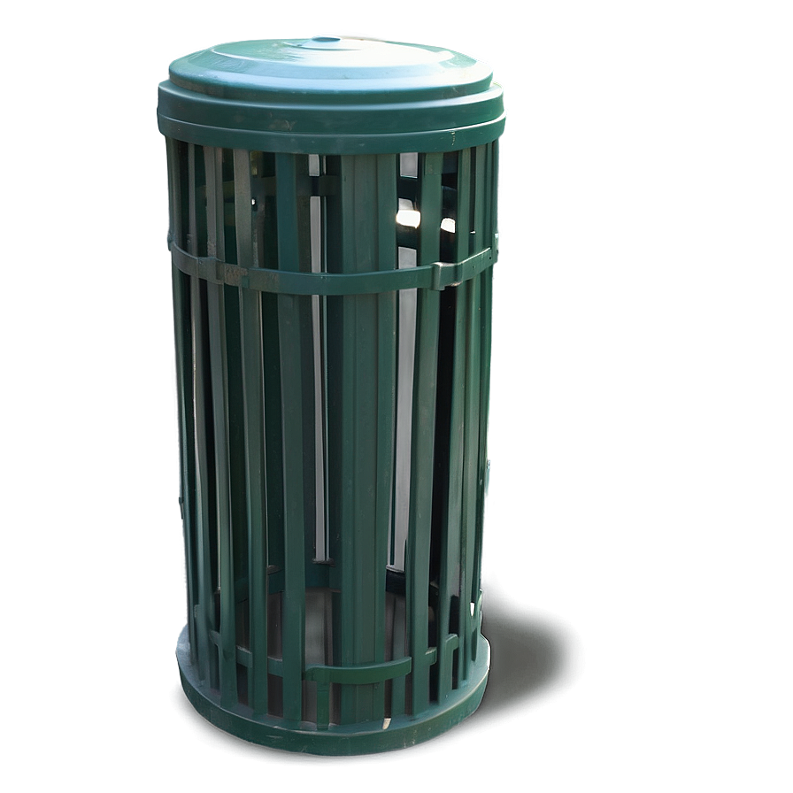 Public Park Trash Bin Png 61