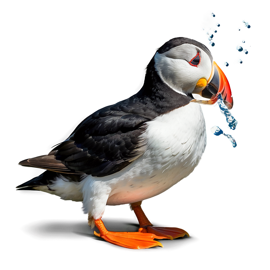 Puffin Eating Fish Png 26