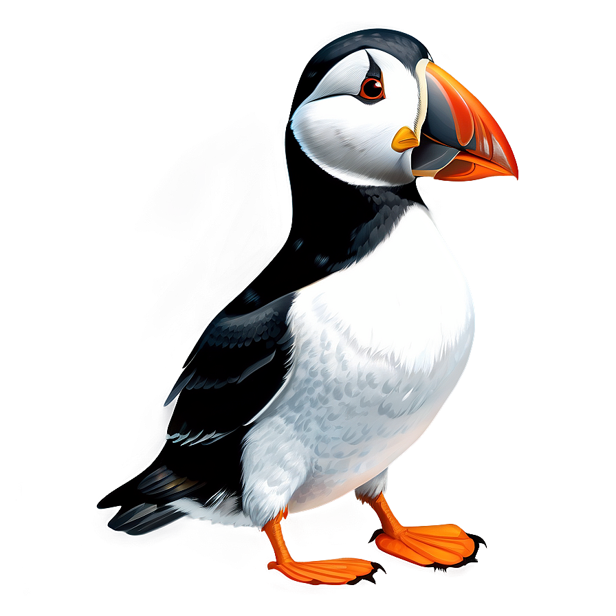 Puffin Illustration Png Xsm71