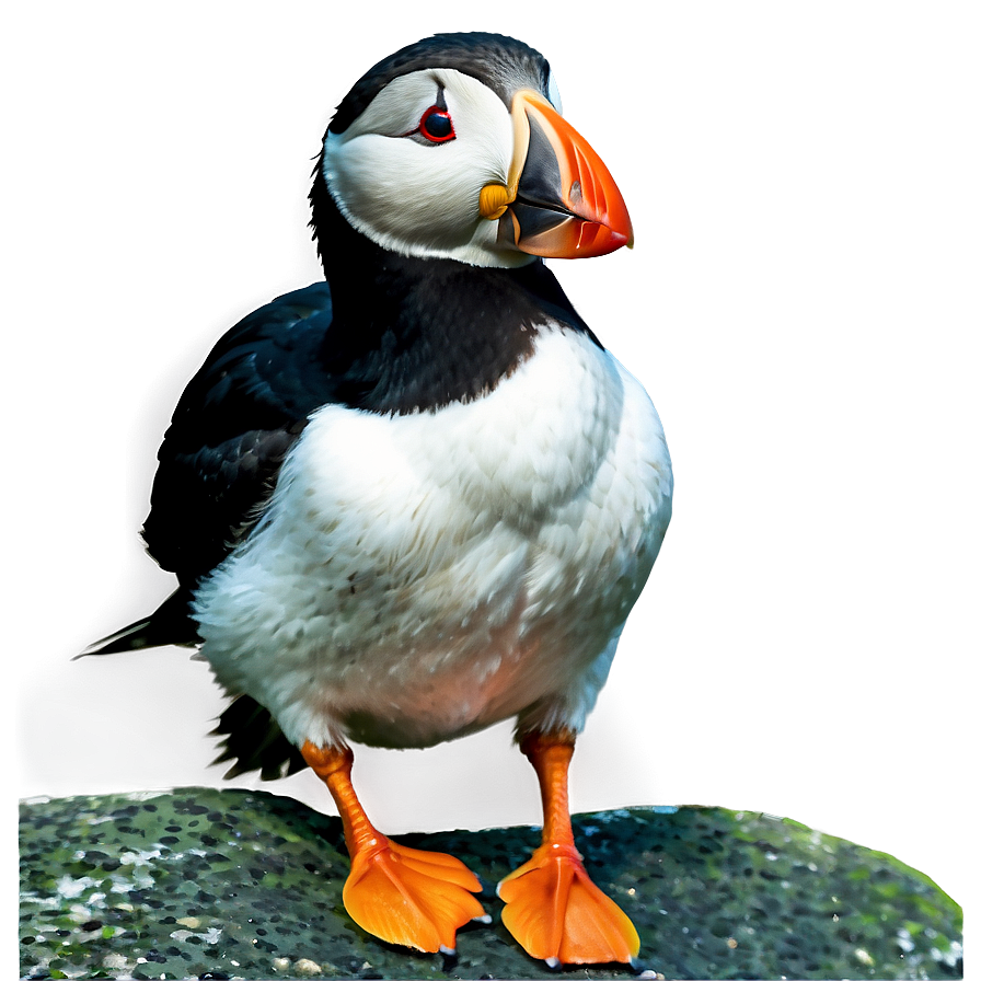 Puffin On Rock Png Nyf37