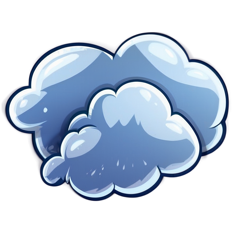 Puffy Cloud Clipart Png 17