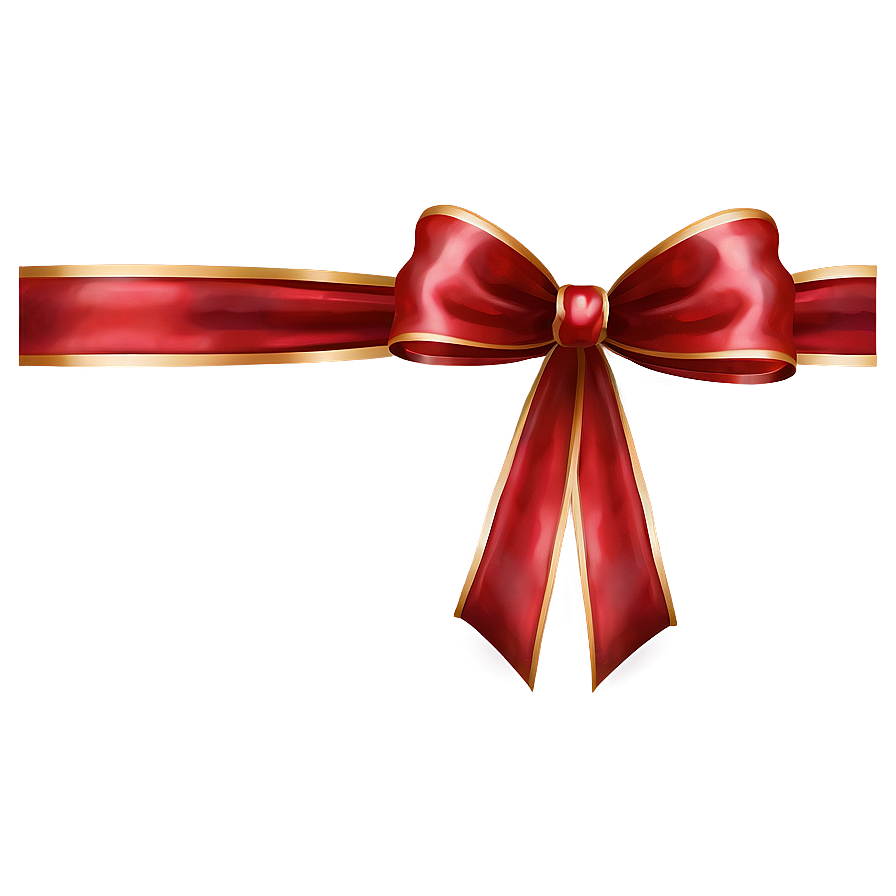 Puffy Red Bow Png 60