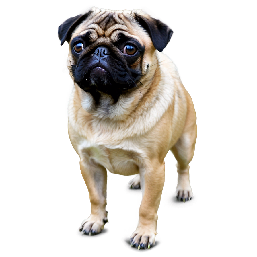 Pug Dog Silhouette Png Ldq12