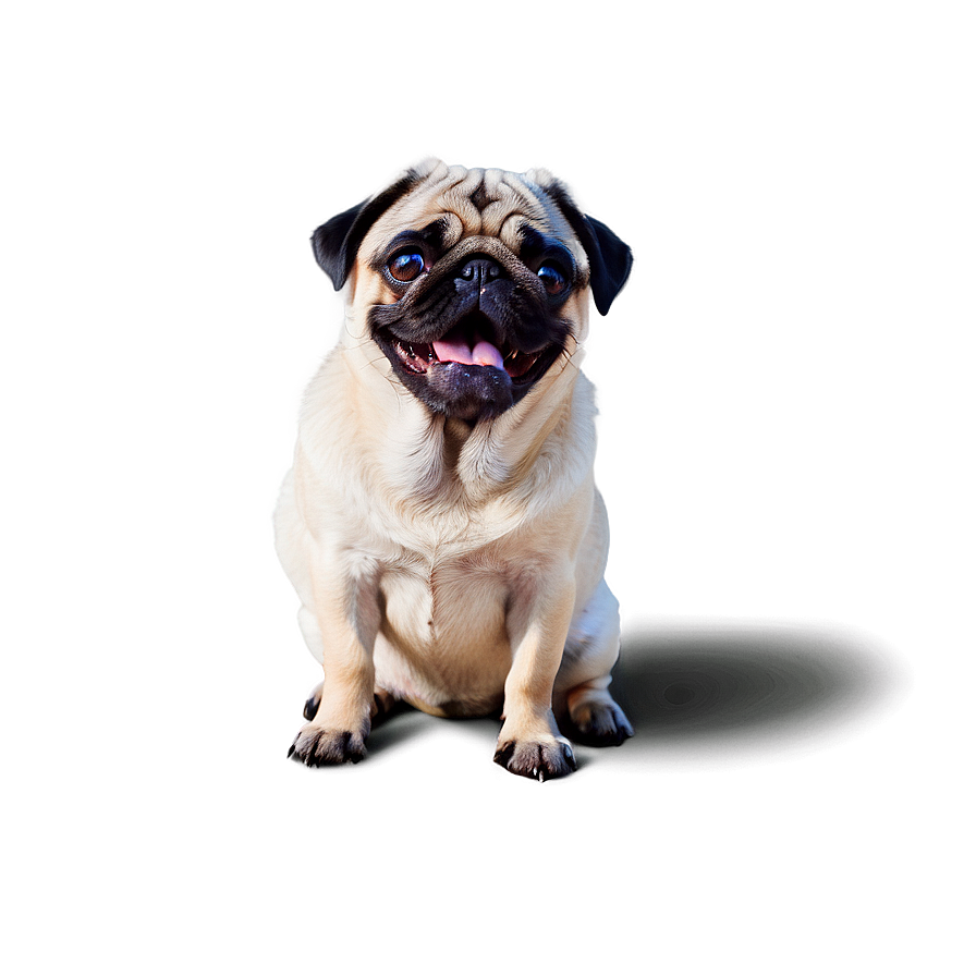 Pug With Ice Cream Png Kob