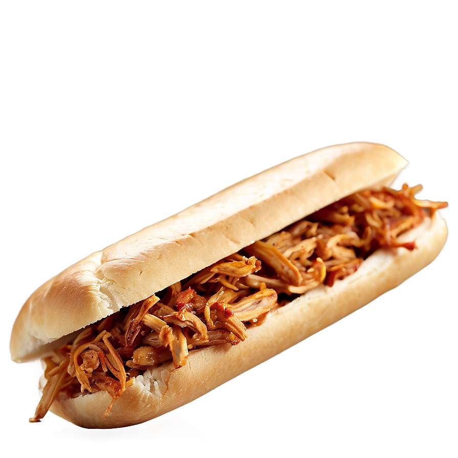 Pulled Chicken Sandwich Png Hmx91