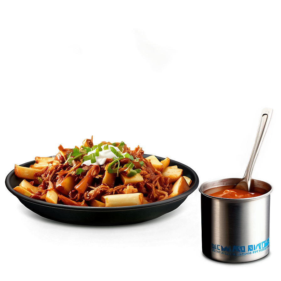 Pulled Pork Poutine Creation Png 52