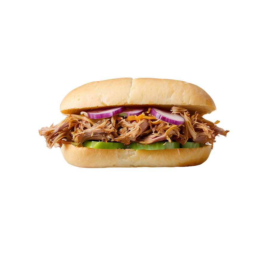 Pulled Pork Sandwich Png 93