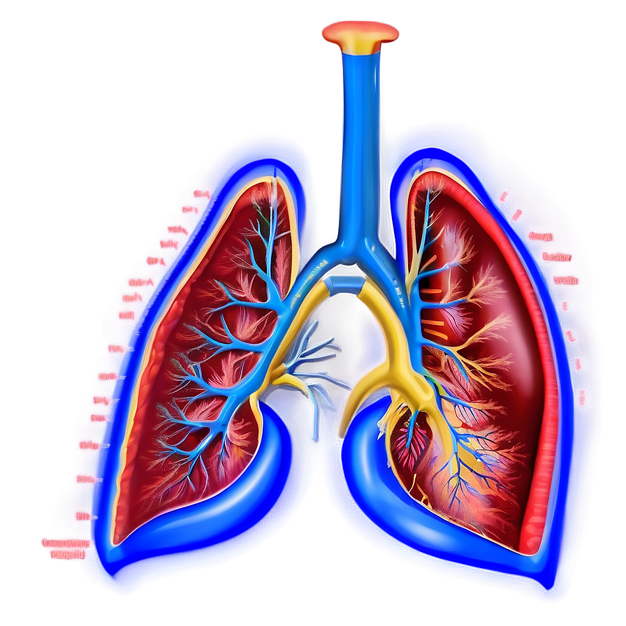 Pulmonary System Chart Png 80