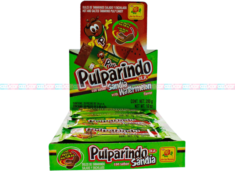 Pulparindo Tamarind Candy Display