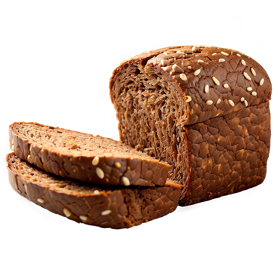 Pumpernickel Bread Slice Png Drt61