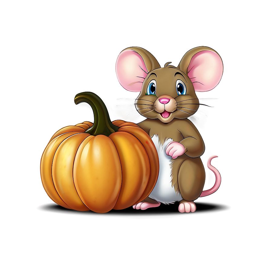 Pumpkin And Mouse Png Txa89