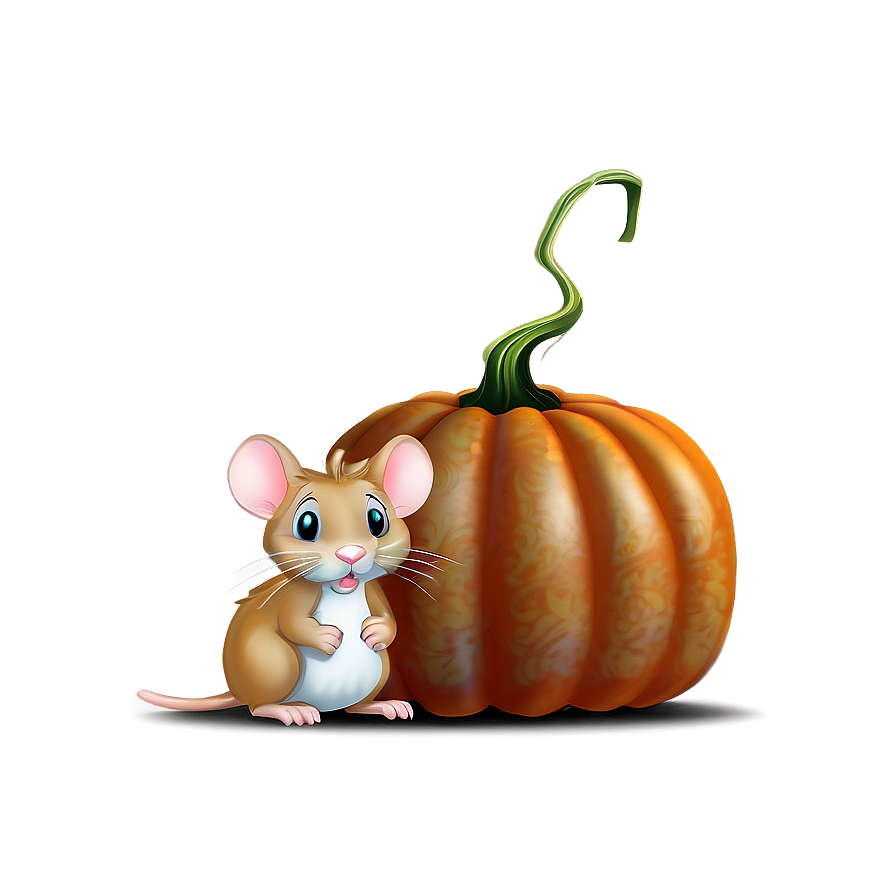 Pumpkin And Mouse Png Whv