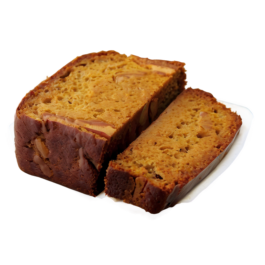 Pumpkin Bread Slice Png Owv