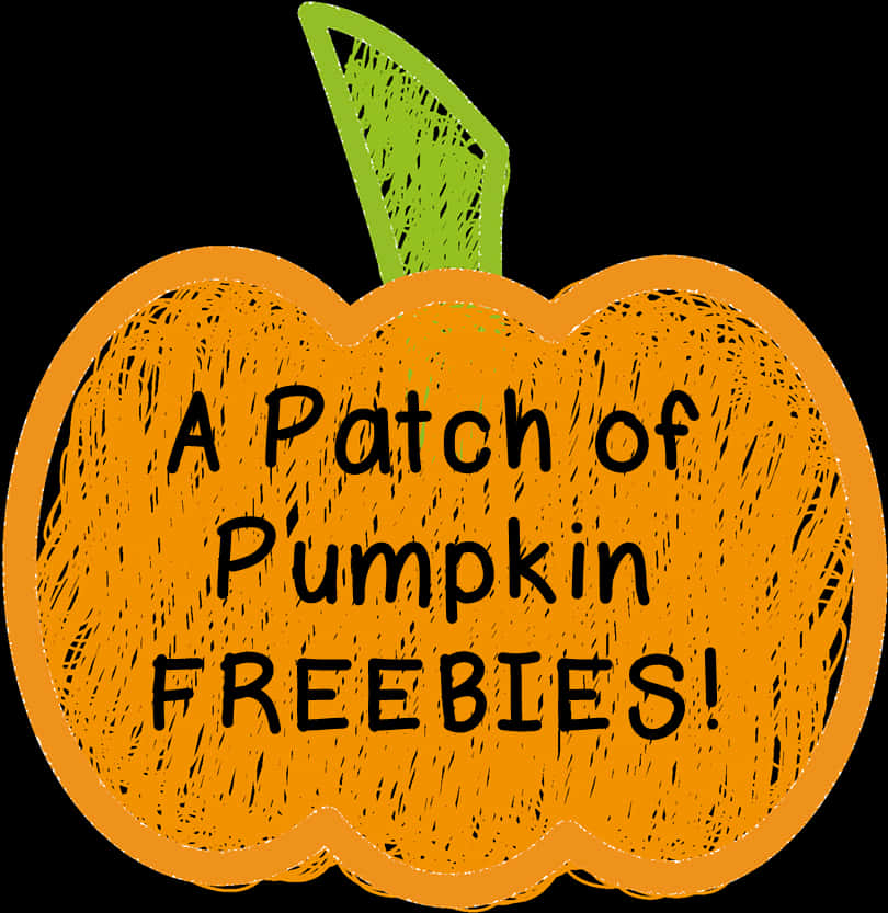 Pumpkin Freebies Graphic