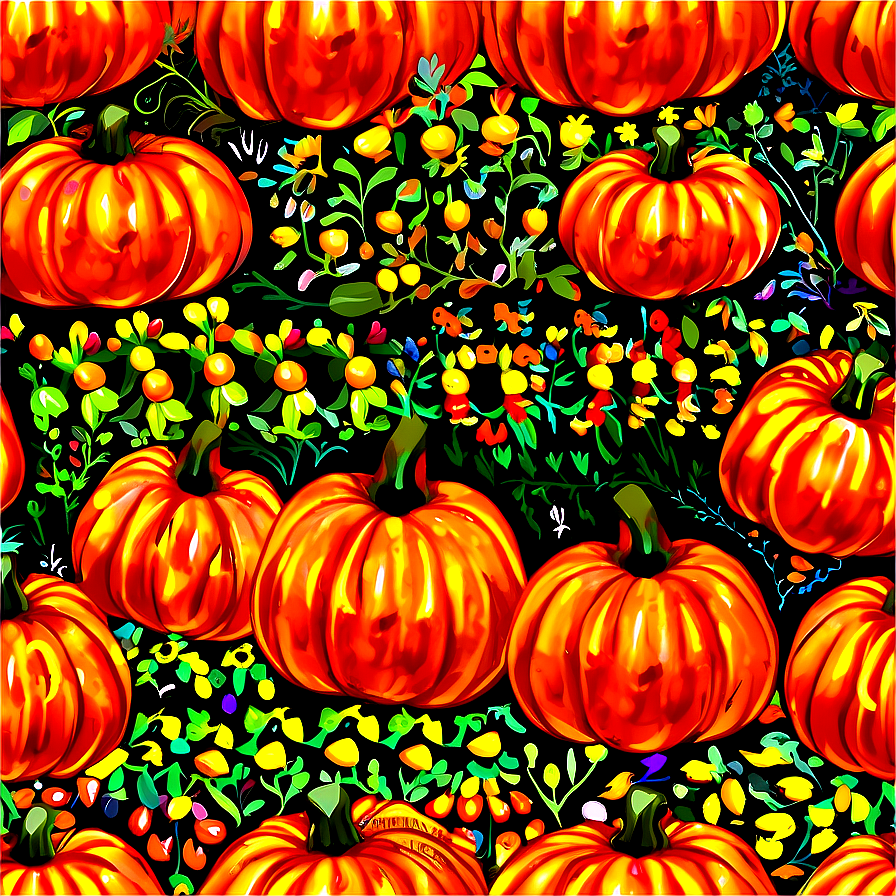 Pumpkin Patch Delight Png Nle41