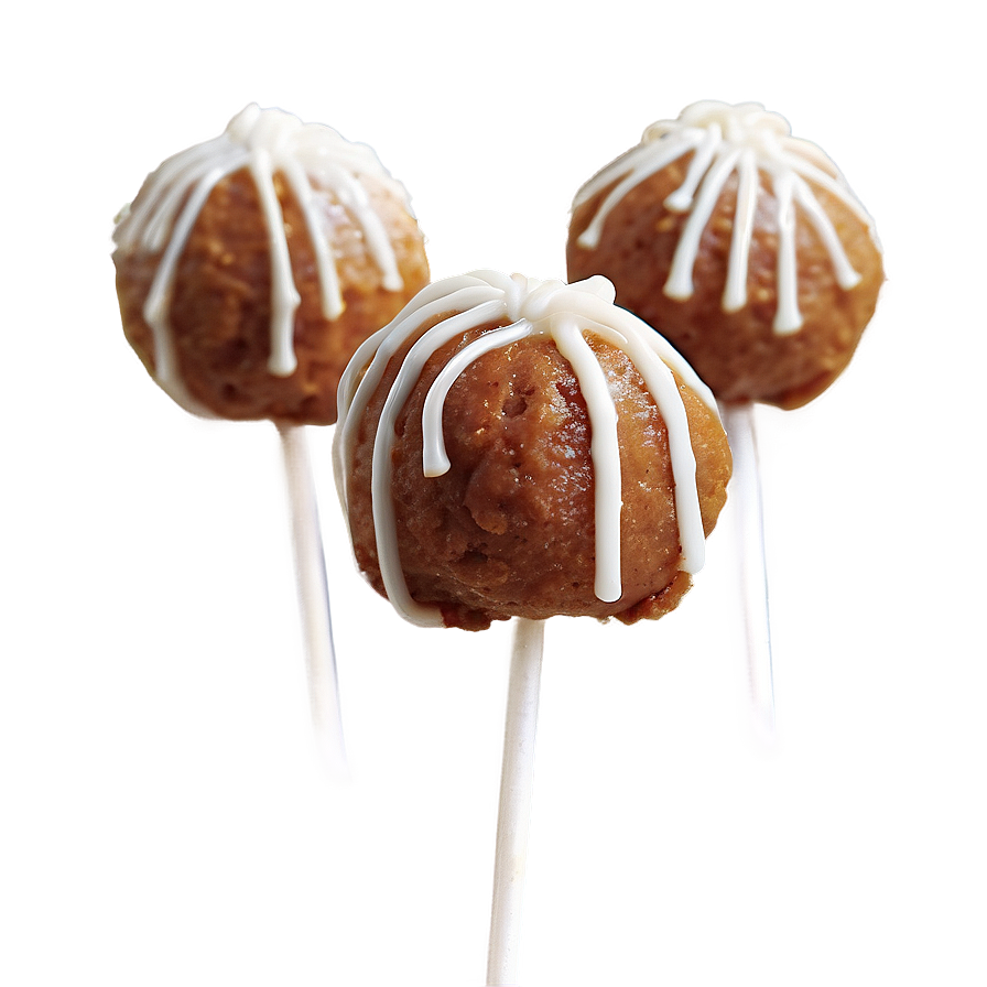 Pumpkin Spice Cake Pops Png 06272024