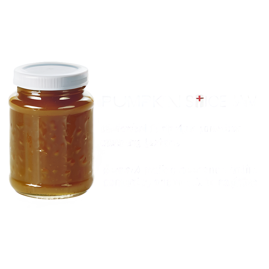 Pumpkin Spice Jam Png 5