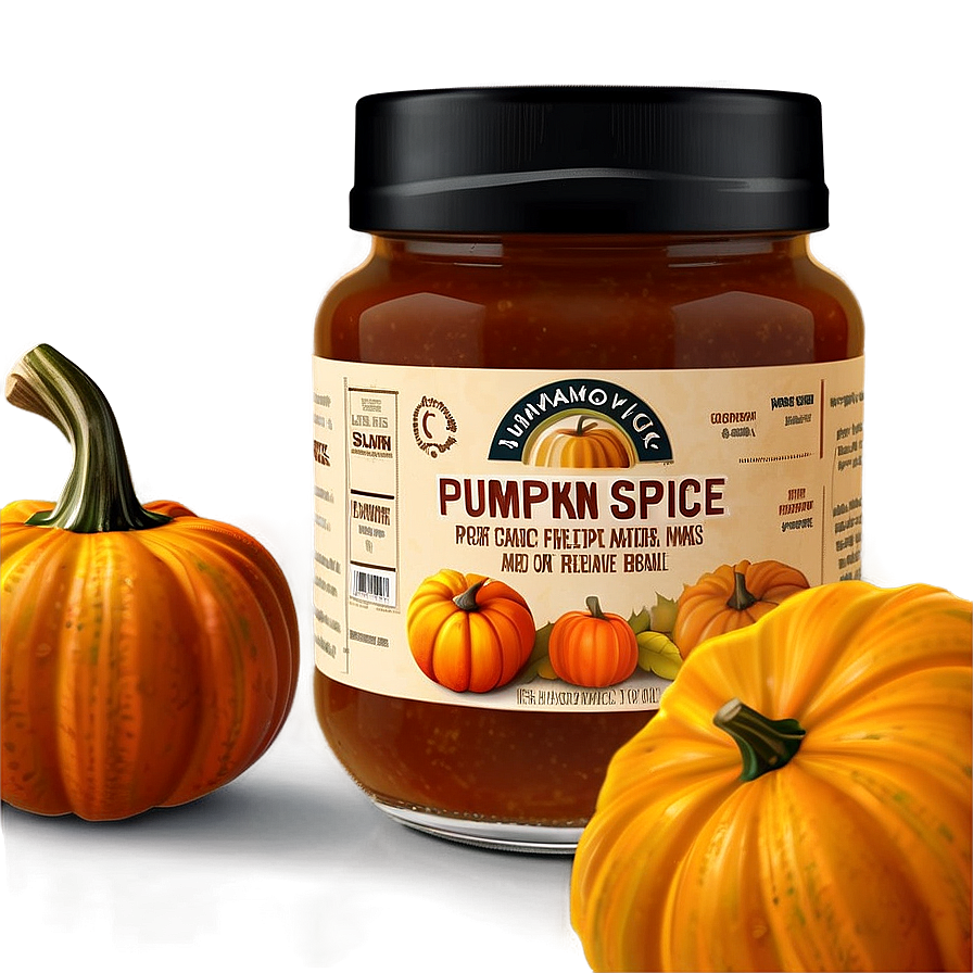 Pumpkin Spice Jam Png 50