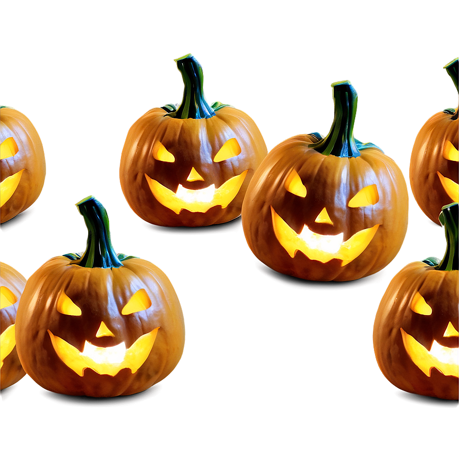 Pumpkin Under Moonlight Png 44