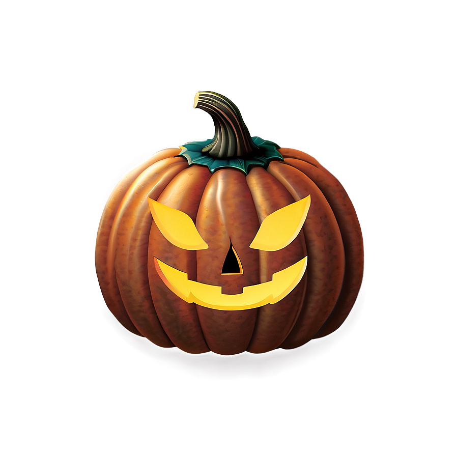 Pumpkin Under Moonlight Png Kxd