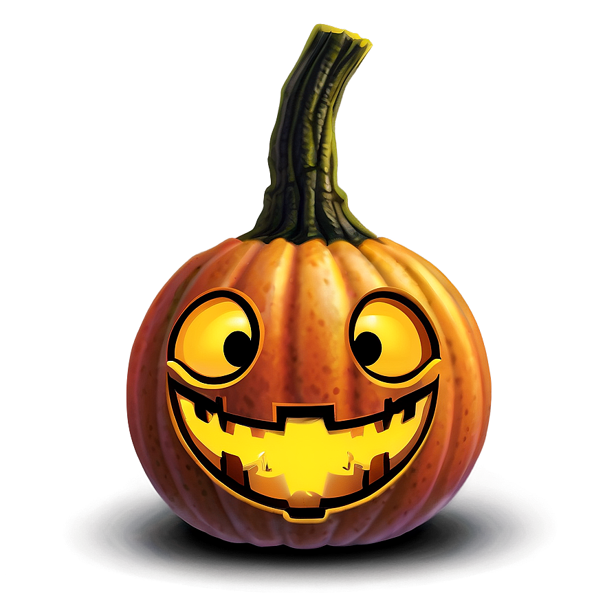 Pumpkin With Glasses Png 04292024