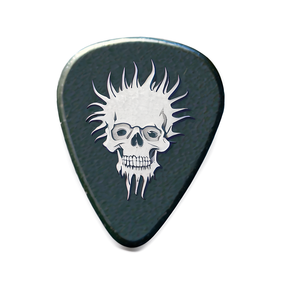 Punk Guitar Pick Png 06132024