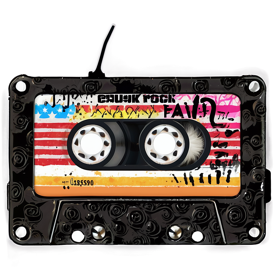 Punk Rock Cassette Tape Png Rui31