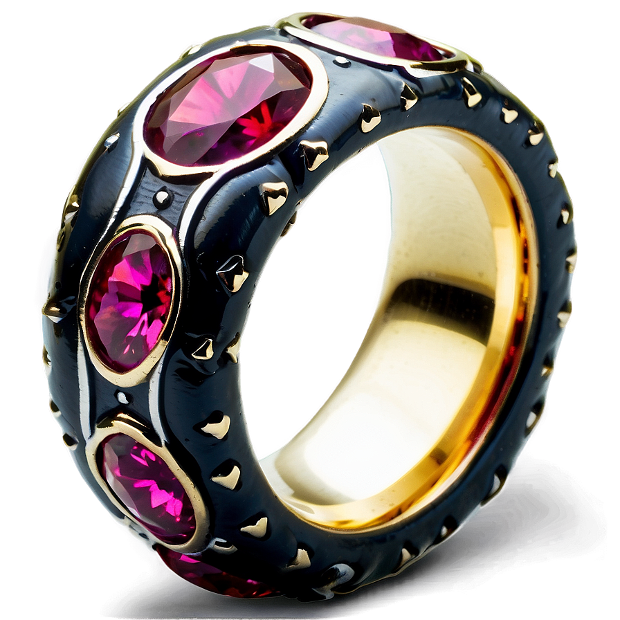 Punk Rock Rings Png Oyw