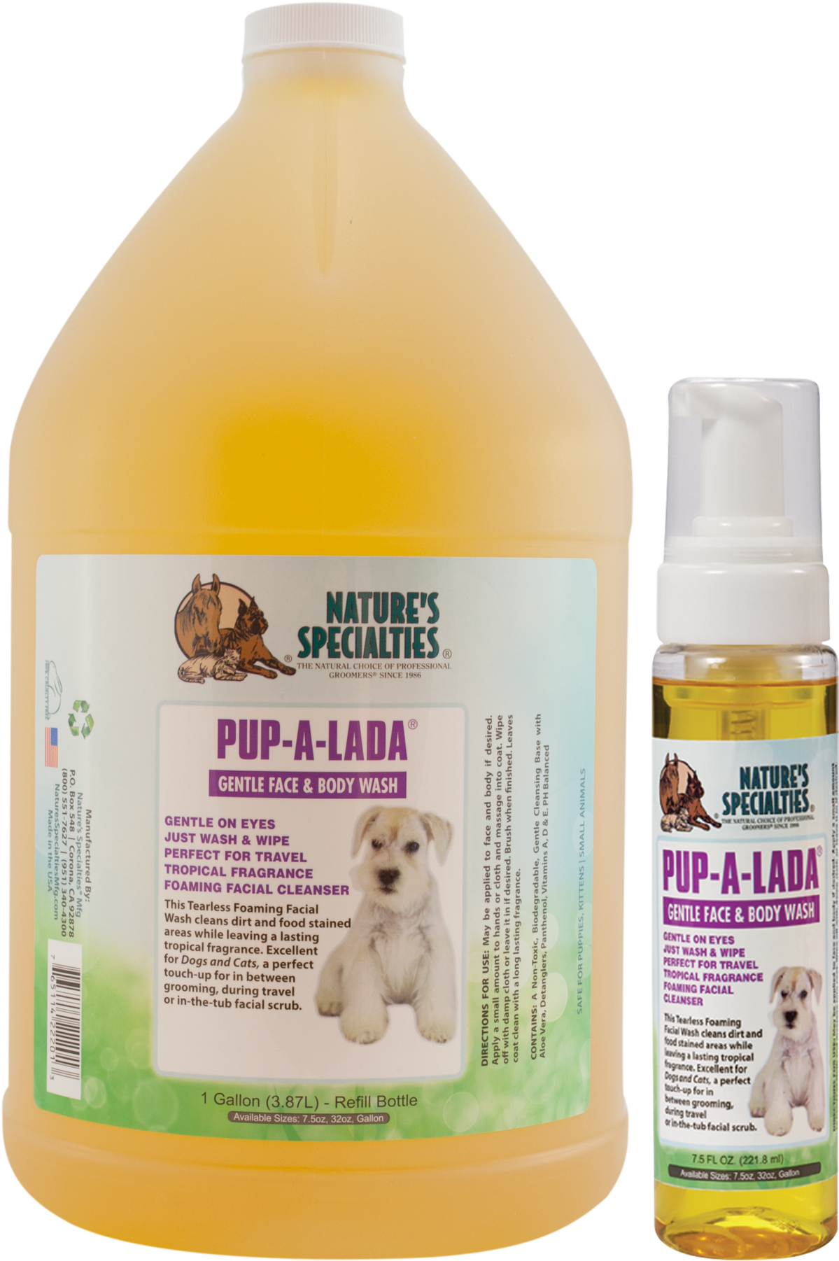 Pup A Lada Dog Wash Products