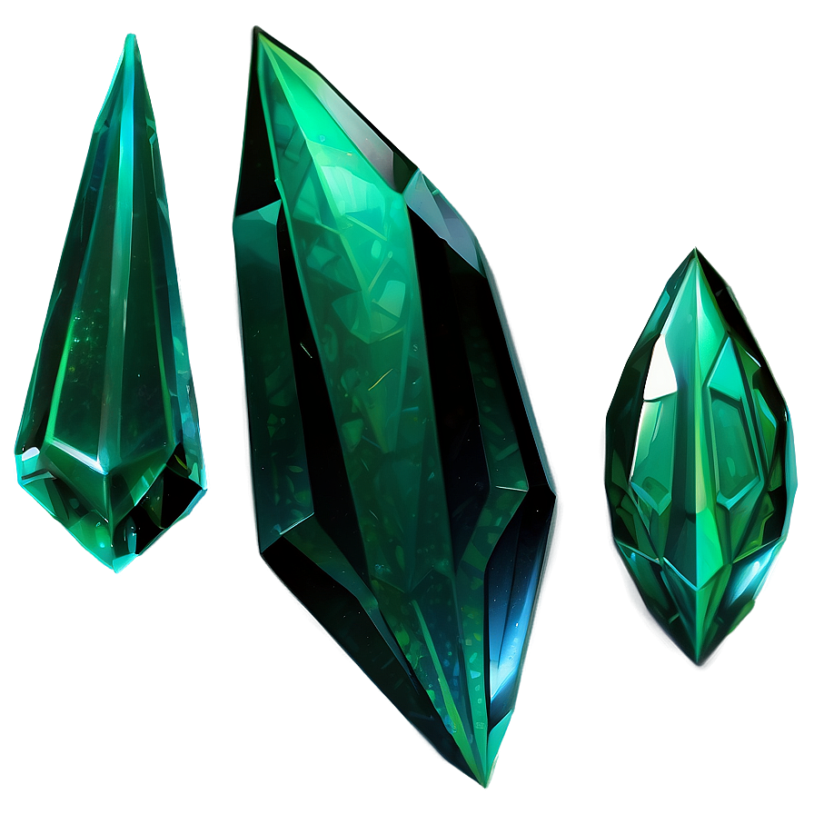 Pure Emerald Shard Png 06122024