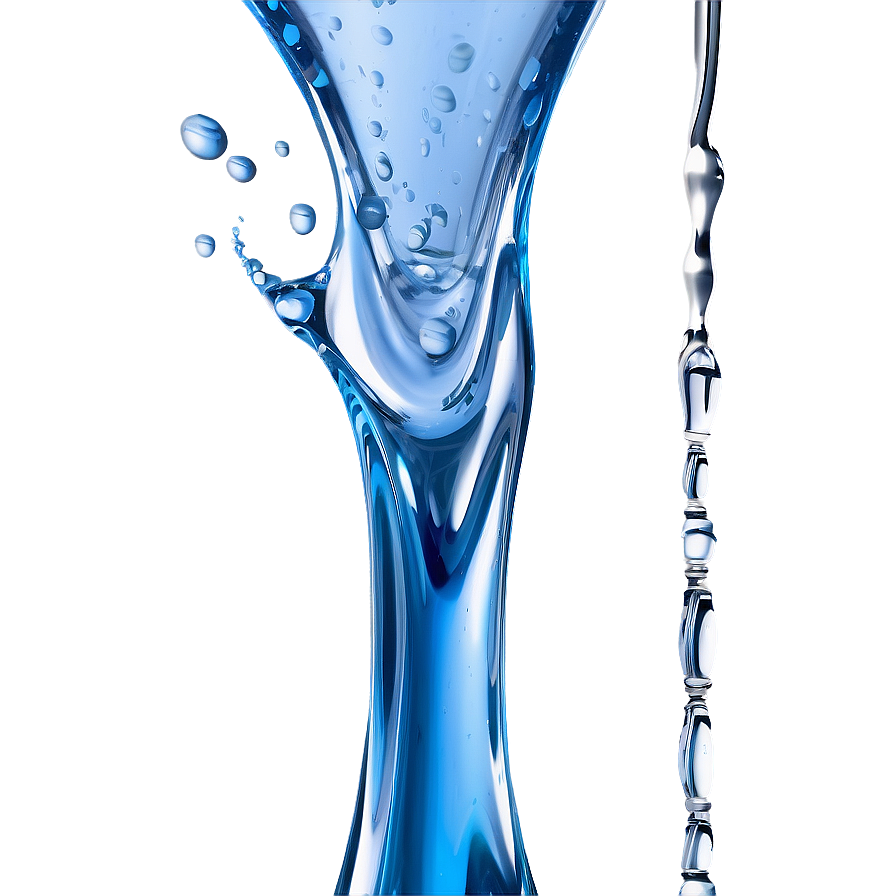 Pure Water Droplet Effect Png Mti