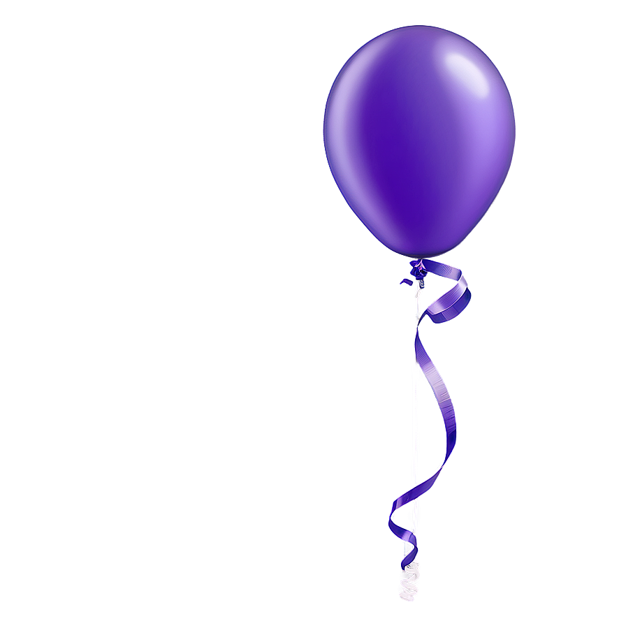 Purple Balloon Png Bxf24