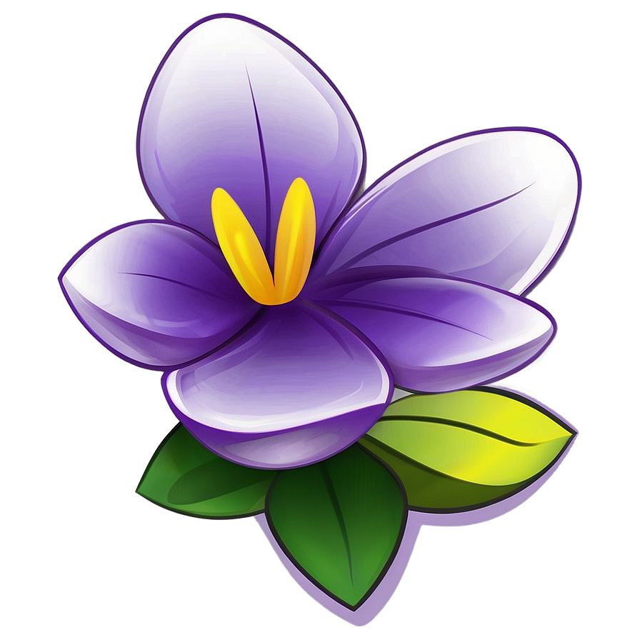 Purple Bloom Art Png 05242024