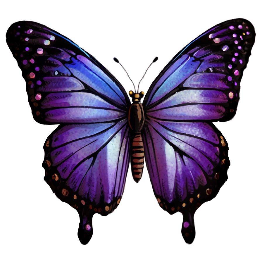 Purple Butterfly Png 33