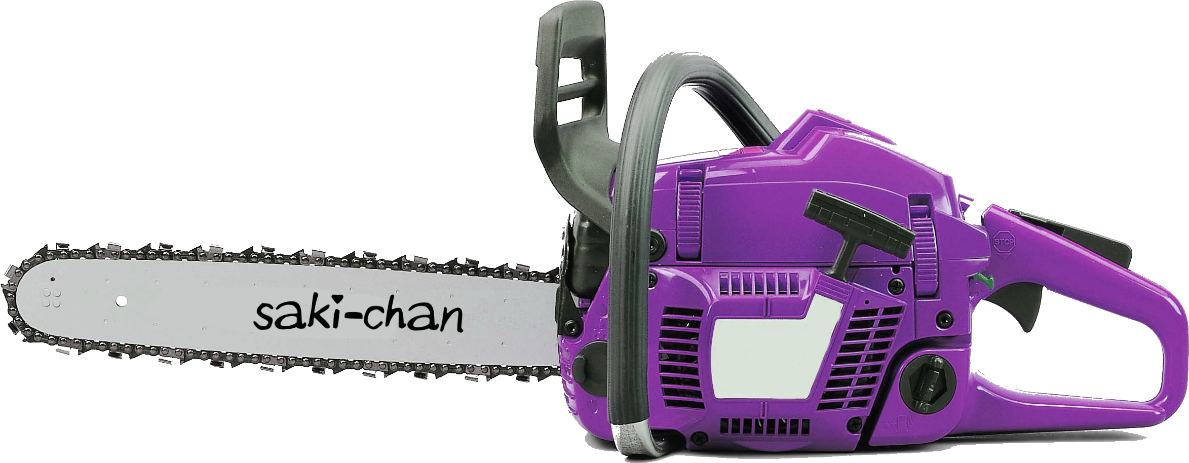 Purple Chainsaw Tool