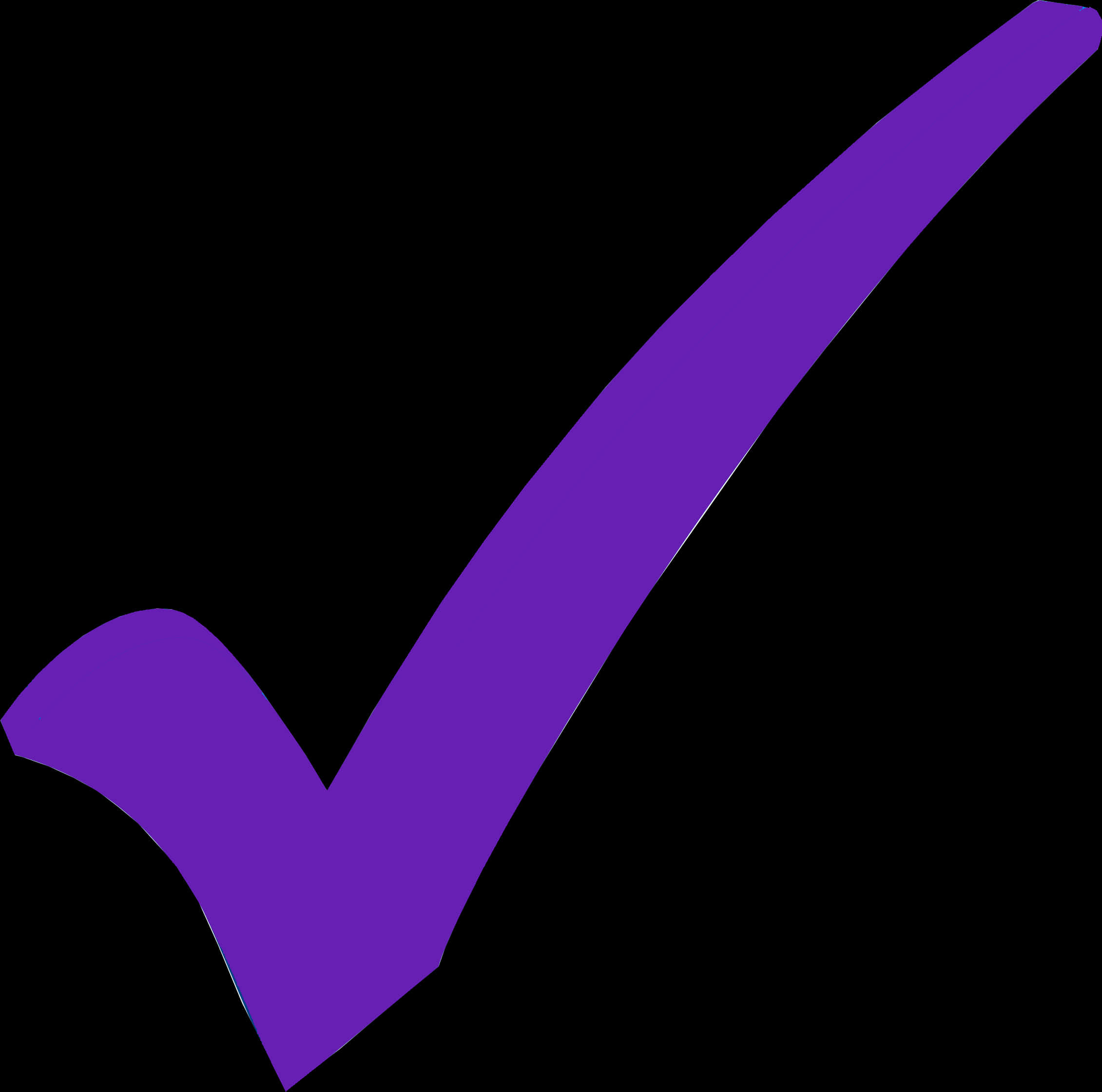 Purple Checkmark Graphic