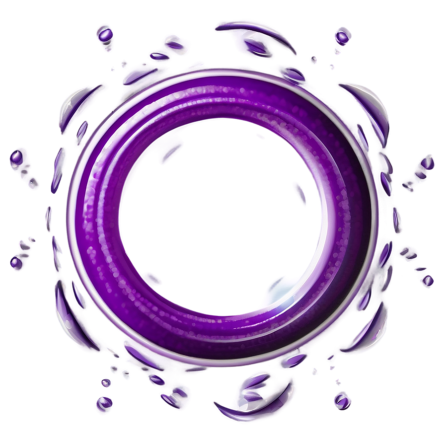 Purple Circle D