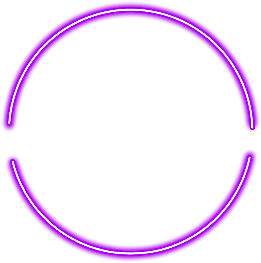 Purple Circle Outline Graphic