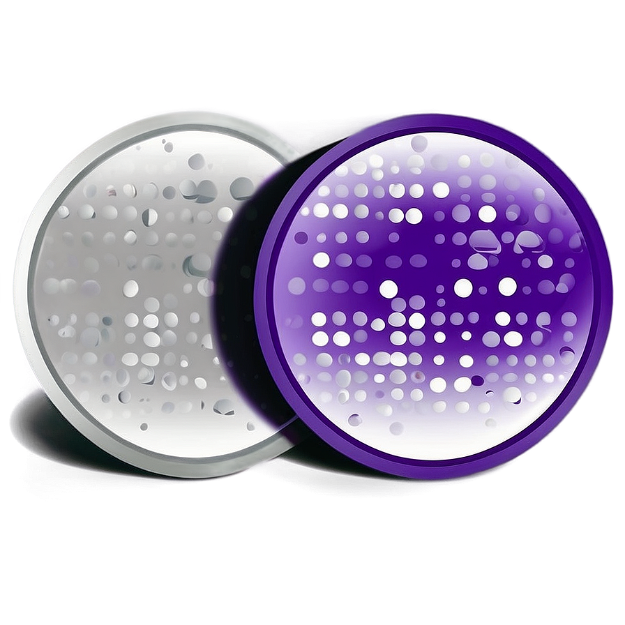 Purple Circle With Dots Png 75