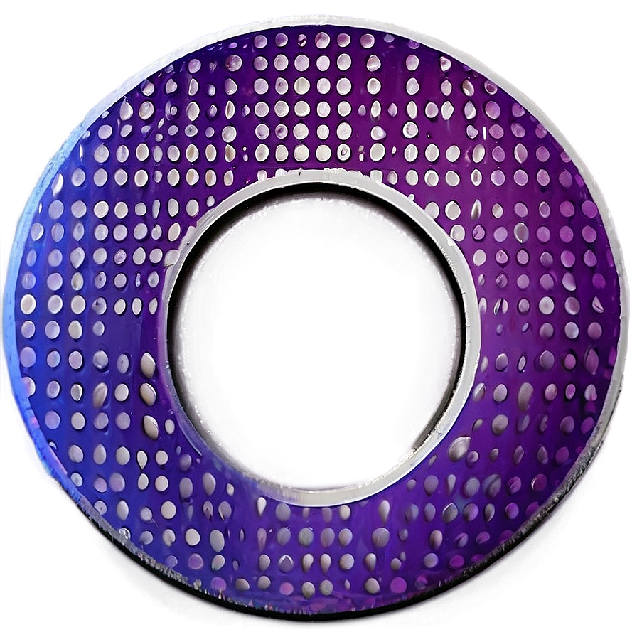 Purple Circle With Dots Png Swi81