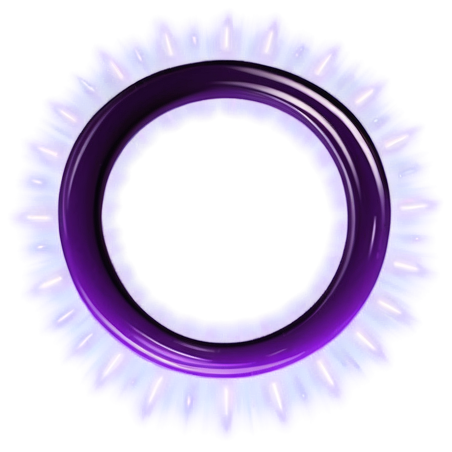 Purple Circle With Rays Png 06202024