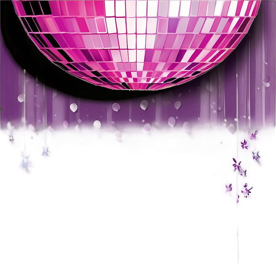 Purple Disco Ball Glitter