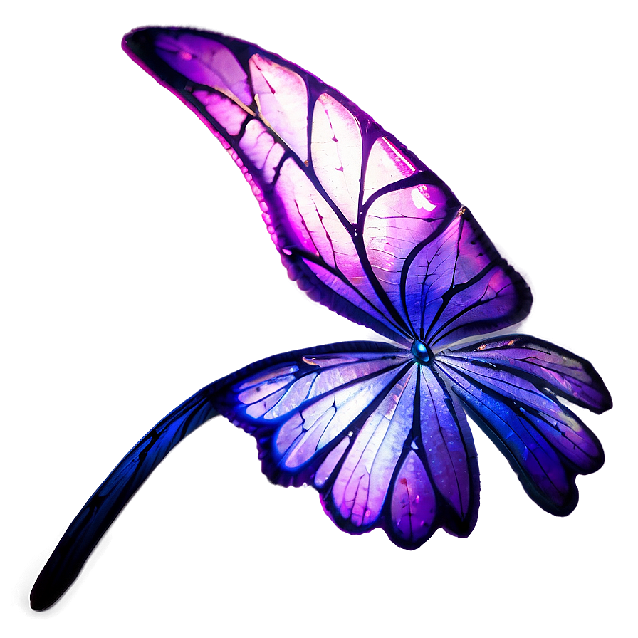 Purple Fairy Wing Png 06132024