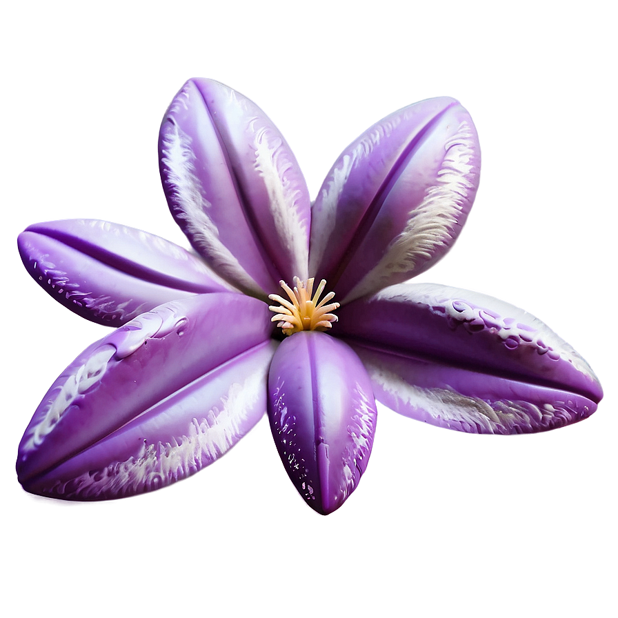 Purple Fantasy Flower Png Dvp74