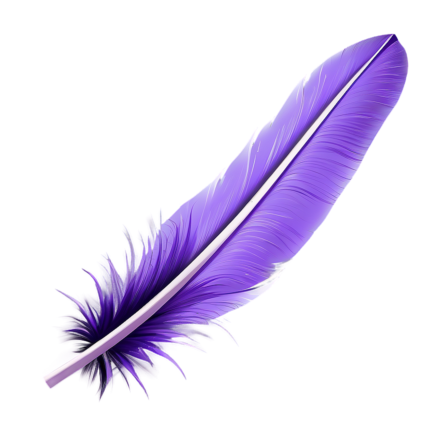 Purple Feather Png 58