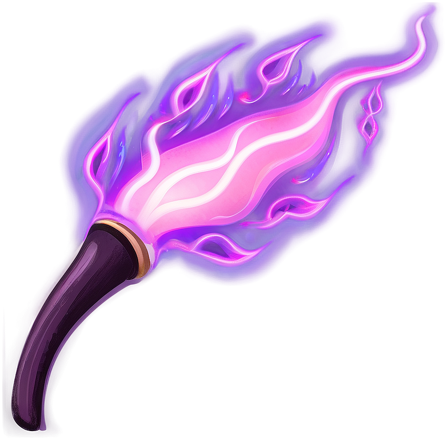 Purple Flame Art Png Pkk