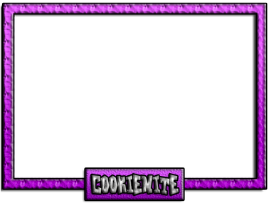 Purple Glitch Webcam Overlay