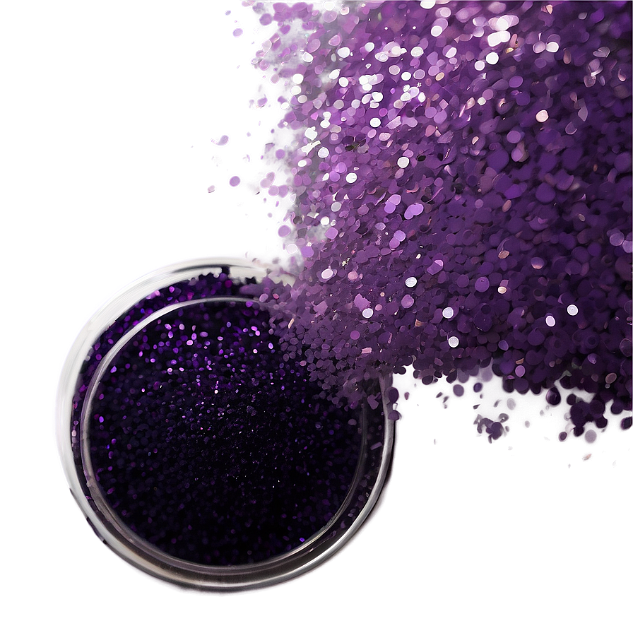 Purple Glitter Dust Png Blr